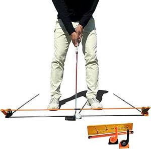 All-in-One Golf Alignment Plane Trainer with Angle Plate - Hyper living