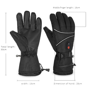 Heated Gloves – 7.4V Rechargeable, Waterproof, Touchscreen - Hyper living