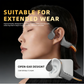 Open-Ear Design Glow Bone Conduction Headphones for Night Running ,Cycling & Outdoor Activities - Hyper living