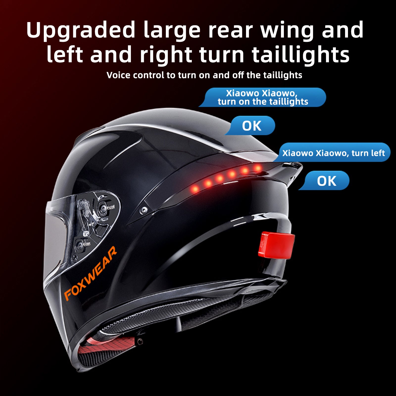 Smart Bluetooth Motorcycle Helmet - Hyper living