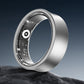 CurveSync Smart Ring – Ergonomic Matte-Titanium Wearable for 24/7 Lifestyle Enhancement - Hyper living