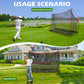 Hyper-160MPH Golf Hitting Net - Portable 5-Ply Practice Net for Indoor/Outdoor - Hyper living