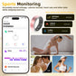 Smart Health Ring for Couples – Waterproof, Sleep, Heart Rate & Activity Tracker with Care Sharing - Hyper living