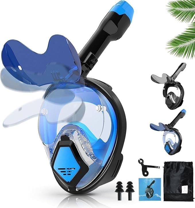 Hyper-M8038 Snorkel Full Face Mask - Hyper living
