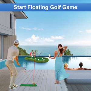 Floating Golf Chipping Green for Pool – Practice Anywhere on Water - Hyper living