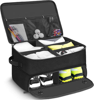 Golf Cart Organizer Bag – Large Waterproof Storage with Shoe Compartment - Hyper living