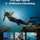 K2 Snorkel Mask Set with Mini Scuba Tank & Air Pump - Hyper living
