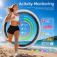 SoulSync Couple Smart Ring – Tap to Send Love, Monitor Health & Share Every Heartbeat - Hyper living