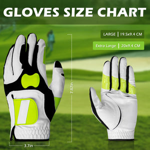 Hyper-EliteGrip 5-in-1 Golf Gloves – Pro Swing Trainer with All-Season Grip - Hyper living