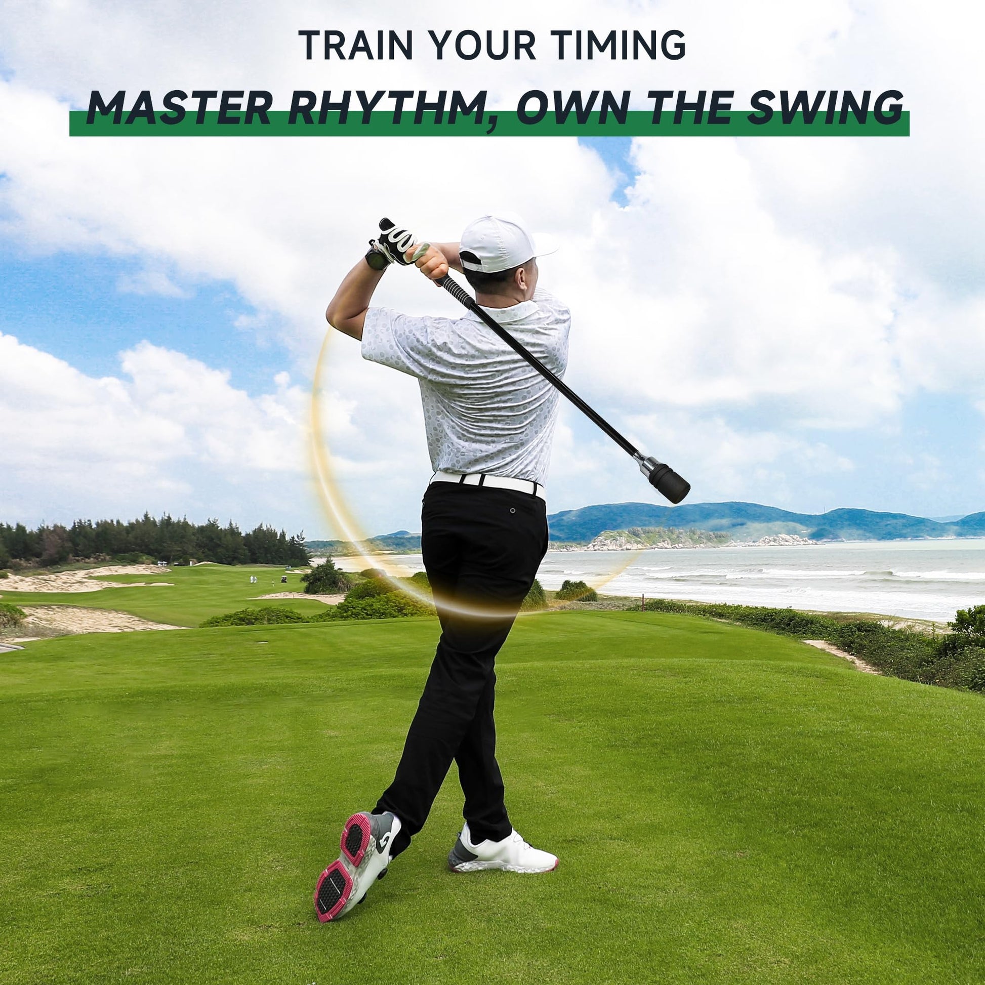 Golf Swing Correction Trainer for Strength, Grip, and Perfect Rhythm - Hyper living