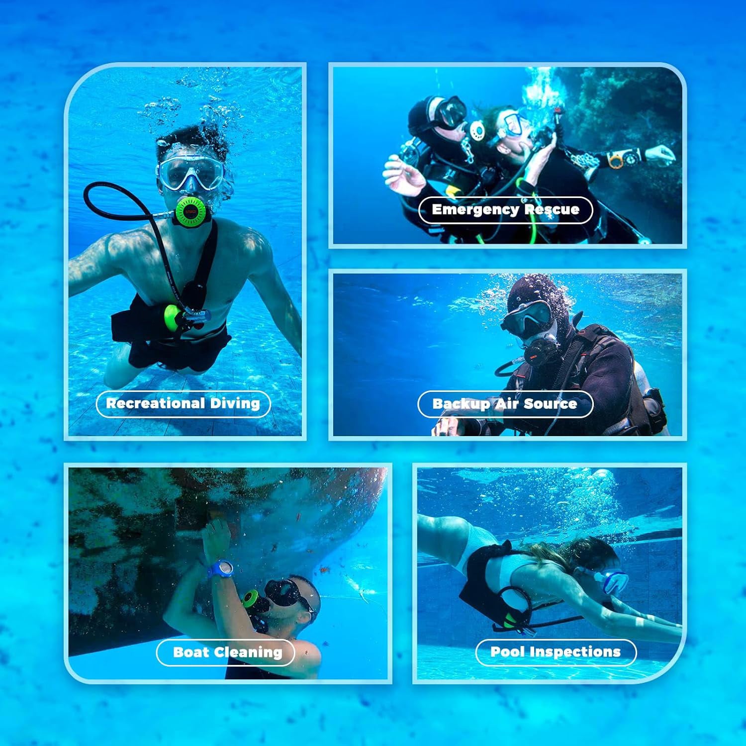 Hyper S400 1L Mini Scuba Tank - Hyper living