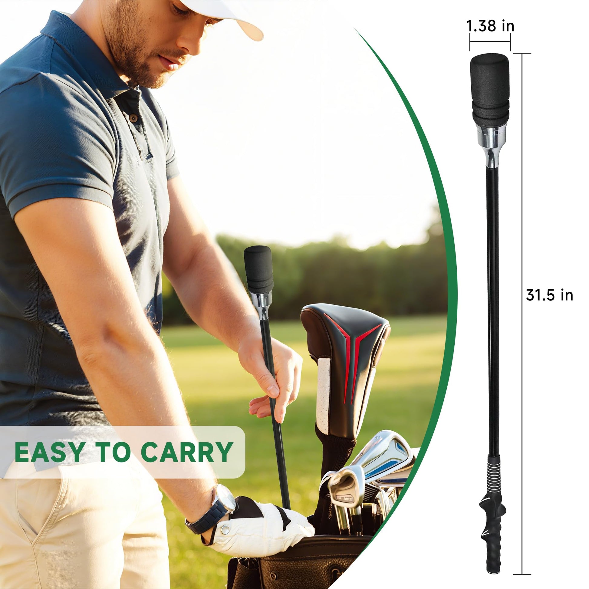 Golf Swing Correction Trainer for Strength, Grip, and Perfect Rhythm - Hyper living