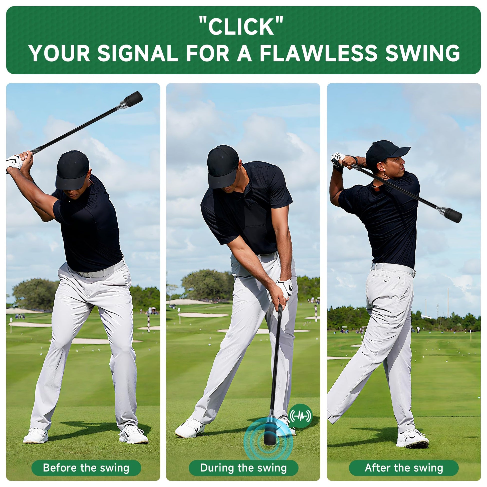 Golf Swing Correction Trainer for Strength, Grip, and Perfect Rhythm - Hyper living