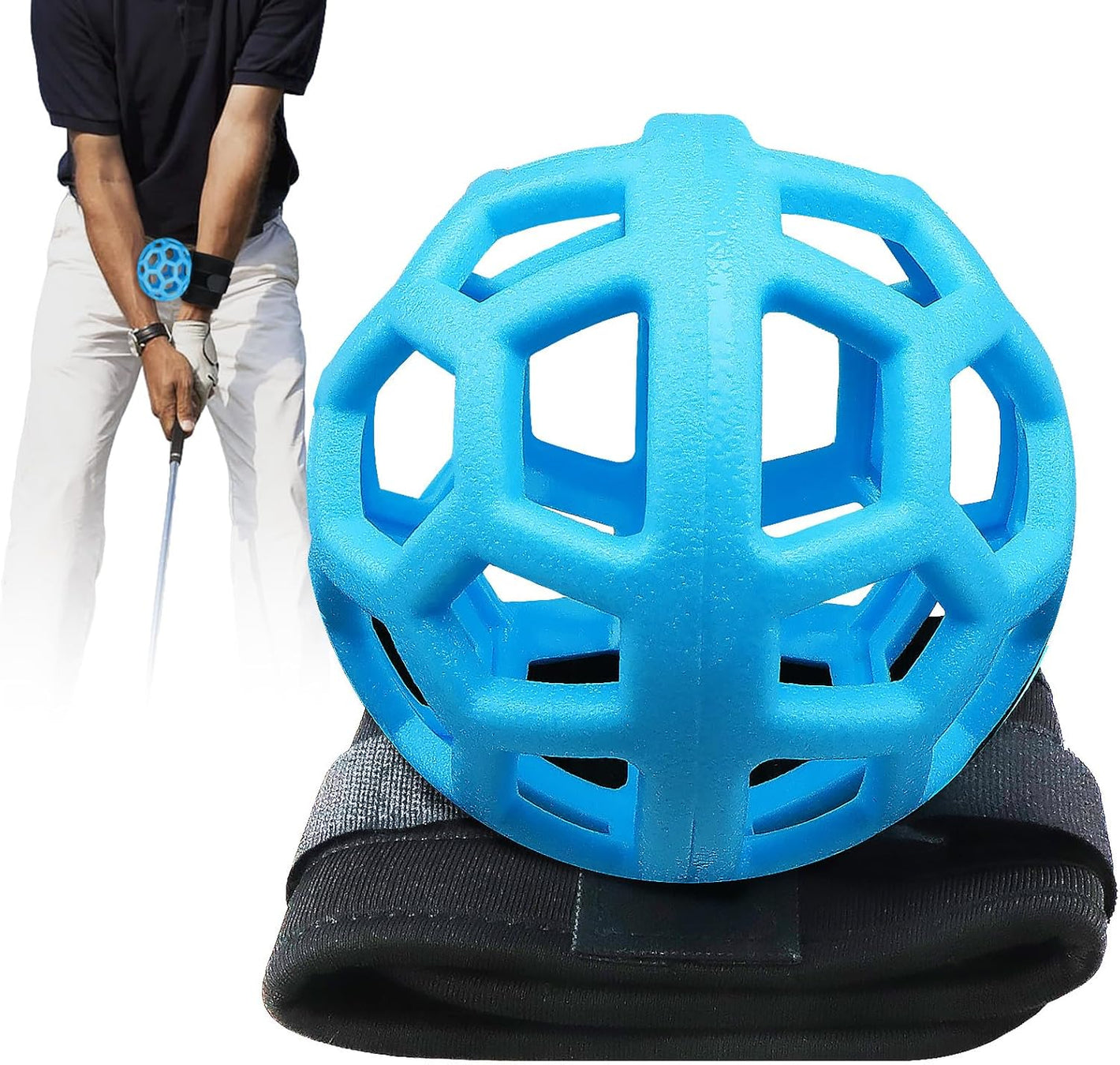 Golf Swing Training Ball – Improve Posture, Precision & Wrist Technique - Hyper living