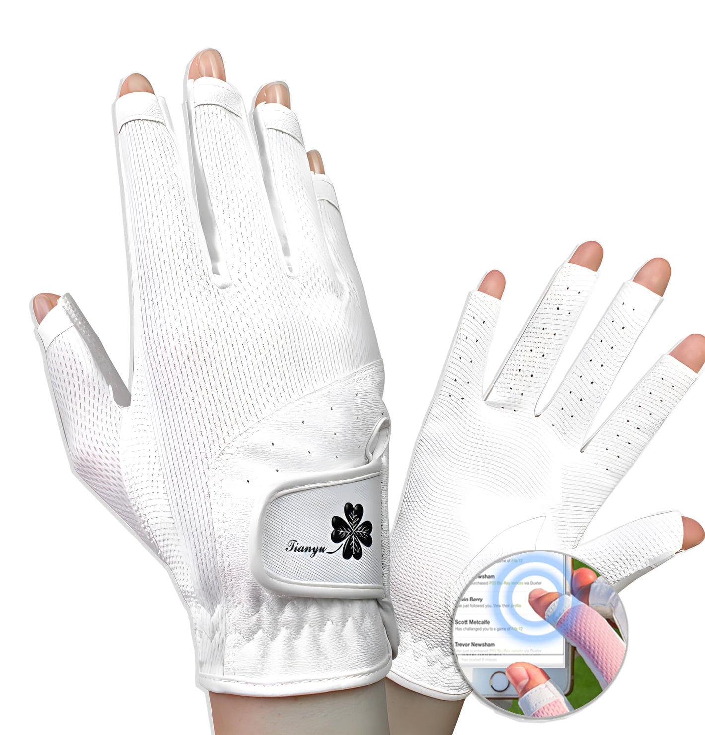 Hyper-Breathable Golf Gloves – Touchscreen & Grip Control - Hyper living