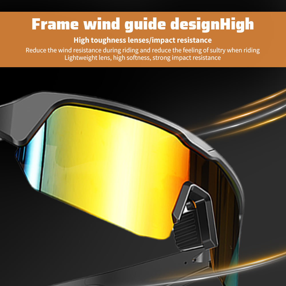 Cycling Bluetooth Audio Glasses – Open-Ear Music & Hands-Free Calls - Hyper living