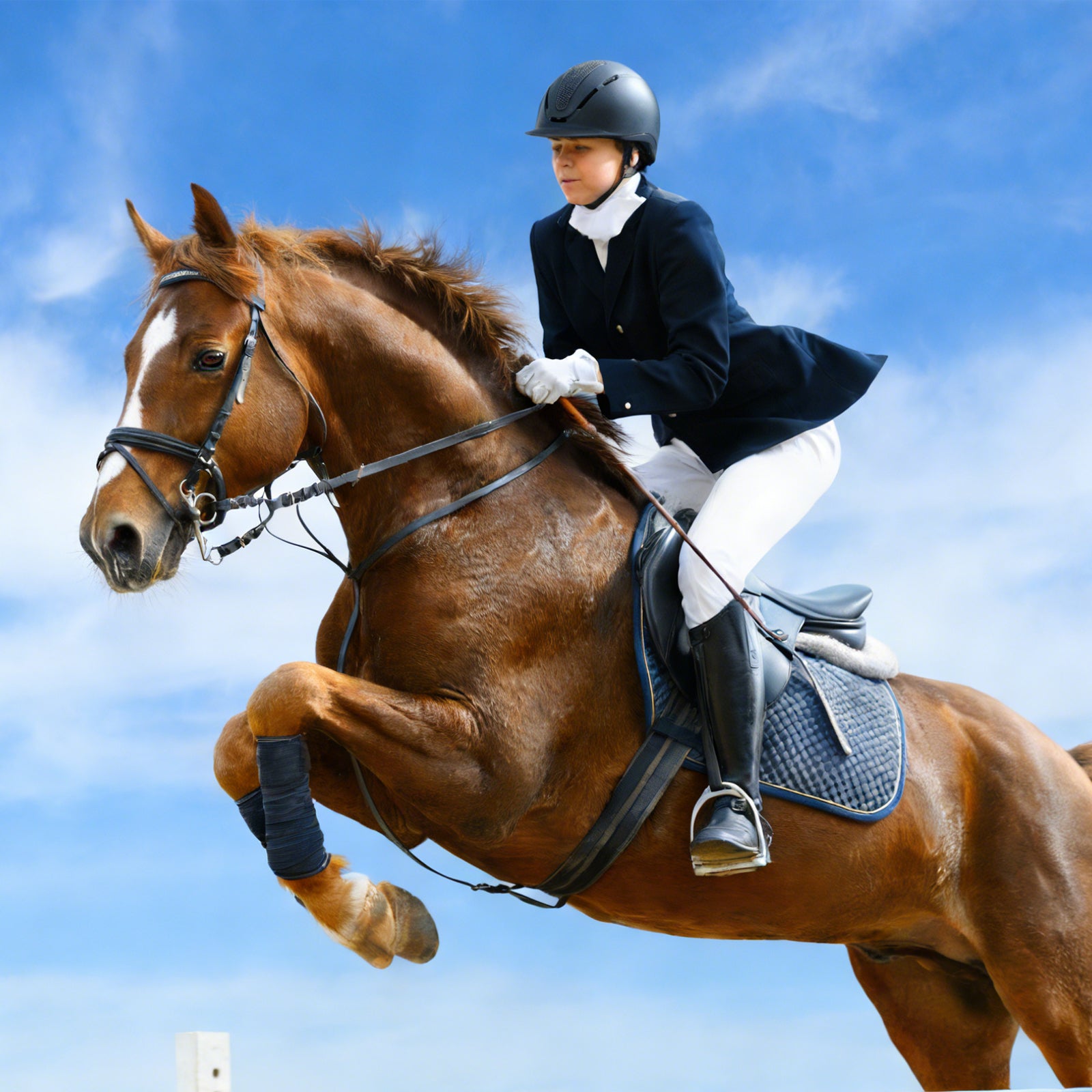 Equestrian Helmet – Lightweight, Ventilated with Adjustable Dial - Hyper living