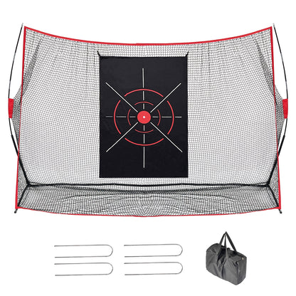 Hyper-160MPH Golf Hitting Net - Portable 5-Ply Practice Net for Indoor/Outdoor - Hyper living