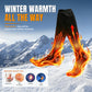 Heated Socks with 4 Heat Levels & Rechargeable Battery - Hyper living