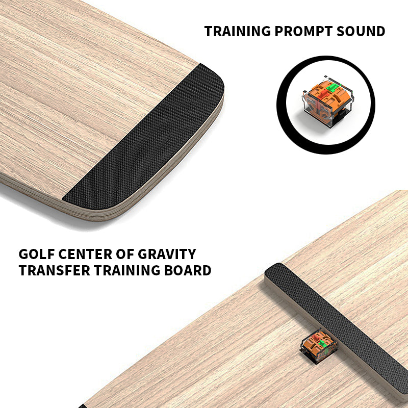 Hyper-Pro Golf Balance Trainer - Smart Weight Transfer Board with Sound Feedback - Hyper living