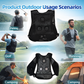 Triple-Fan Semiconductor Cooling Vest for Golf & Outdoor Sports - Hyper living