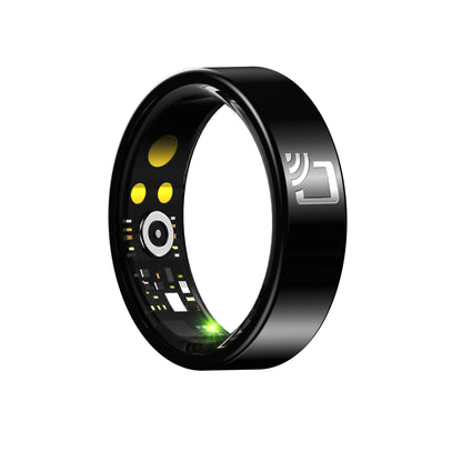 Hyperliving NFC Heath Smart Ring Hochsensor Modischer Gesundheitsring Körpertemperatur Smart Tracker Gerät Smart Counting Ring 