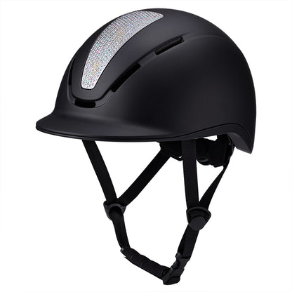 Equestrian Helmet – Lightweight, Ventilated with Adjustable Dial - Hyper living
