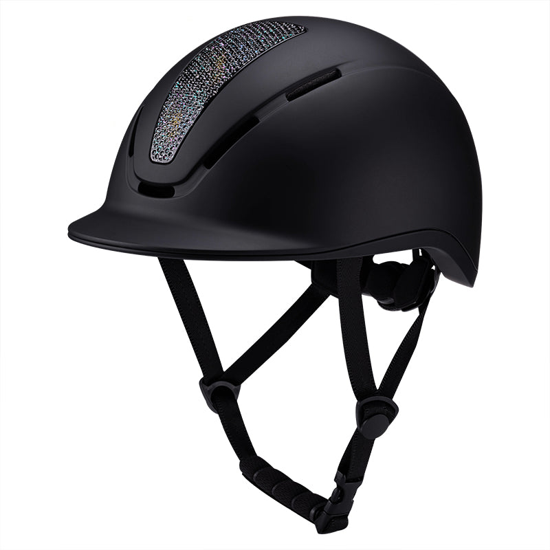 Equestrian Helmet – Lightweight, Ventilated with Adjustable Dial - Hyper living