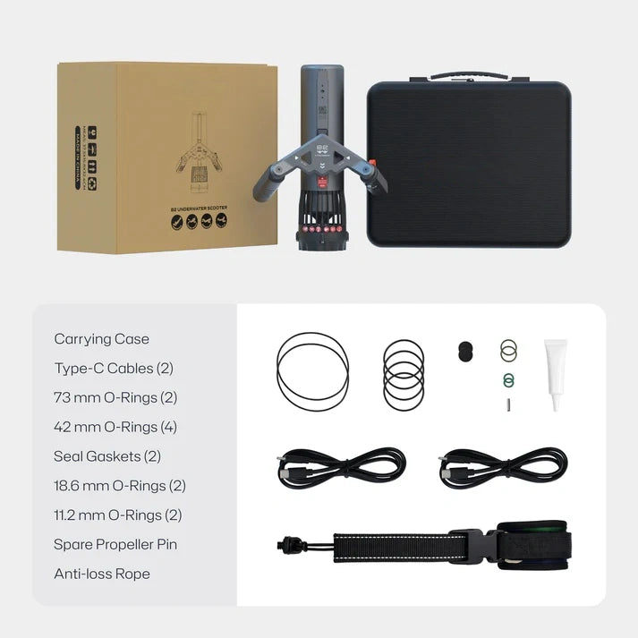 Lightweight Underwater Scooter – Powerful Jet Diving Scooter for Snorkeling & Scuba - Hyper living