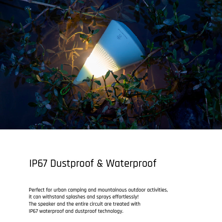 Portable Outdoor Camping Lantern Bluetooth Speaker - Hyper living