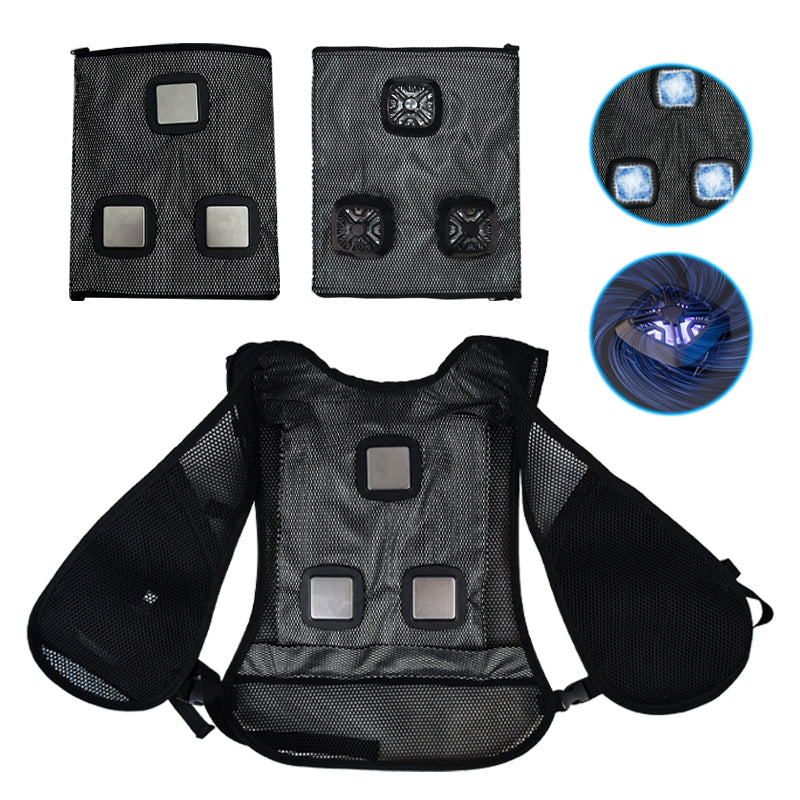 Triple-Fan Semiconductor Cooling Vest for Golf & Outdoor Sports - Hyper living