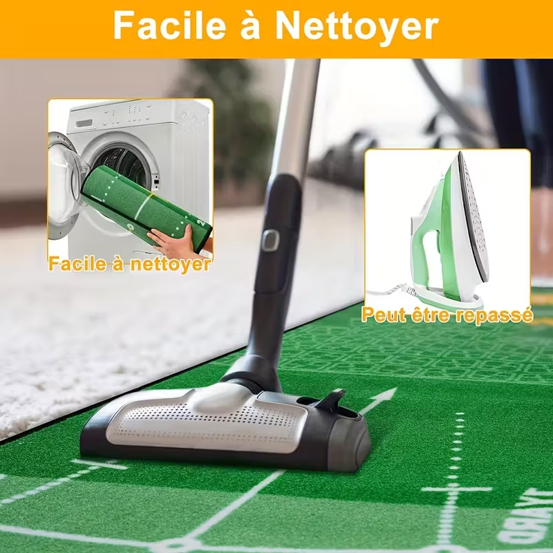 Portable Golf Putting Mat – Indoor & Outdoor Practice - Hyper living