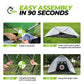 Hyper-Heavy-Duty Golf Hitting Net – Professional-Grade Driving Range for Backyard/Lawn - Hyper living